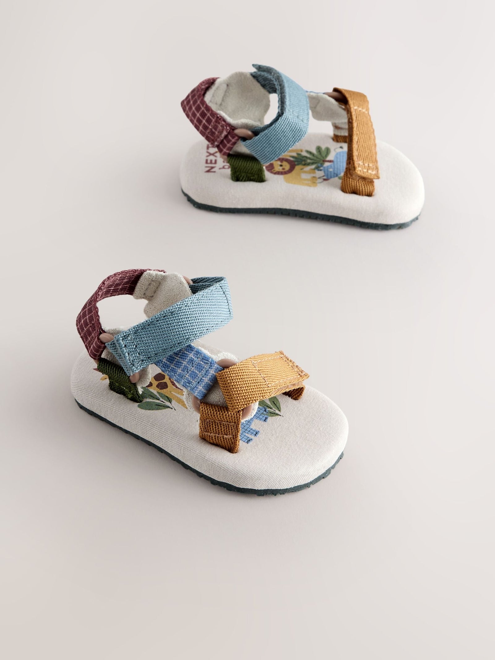 Neutral Safari Baby Trekker Sandals (0-2mths)