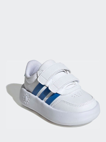 adidas White Breaknet 3.0 Infant Trainers