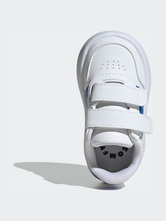 adidas White Breaknet 3.0 Infant Trainers