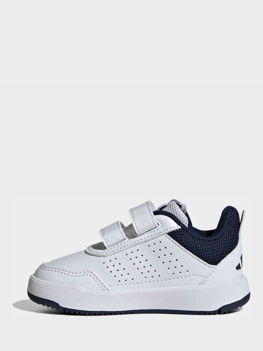 adidas White/Green Hook and Loop Tensaur Sport 3.0 Infant Trainers