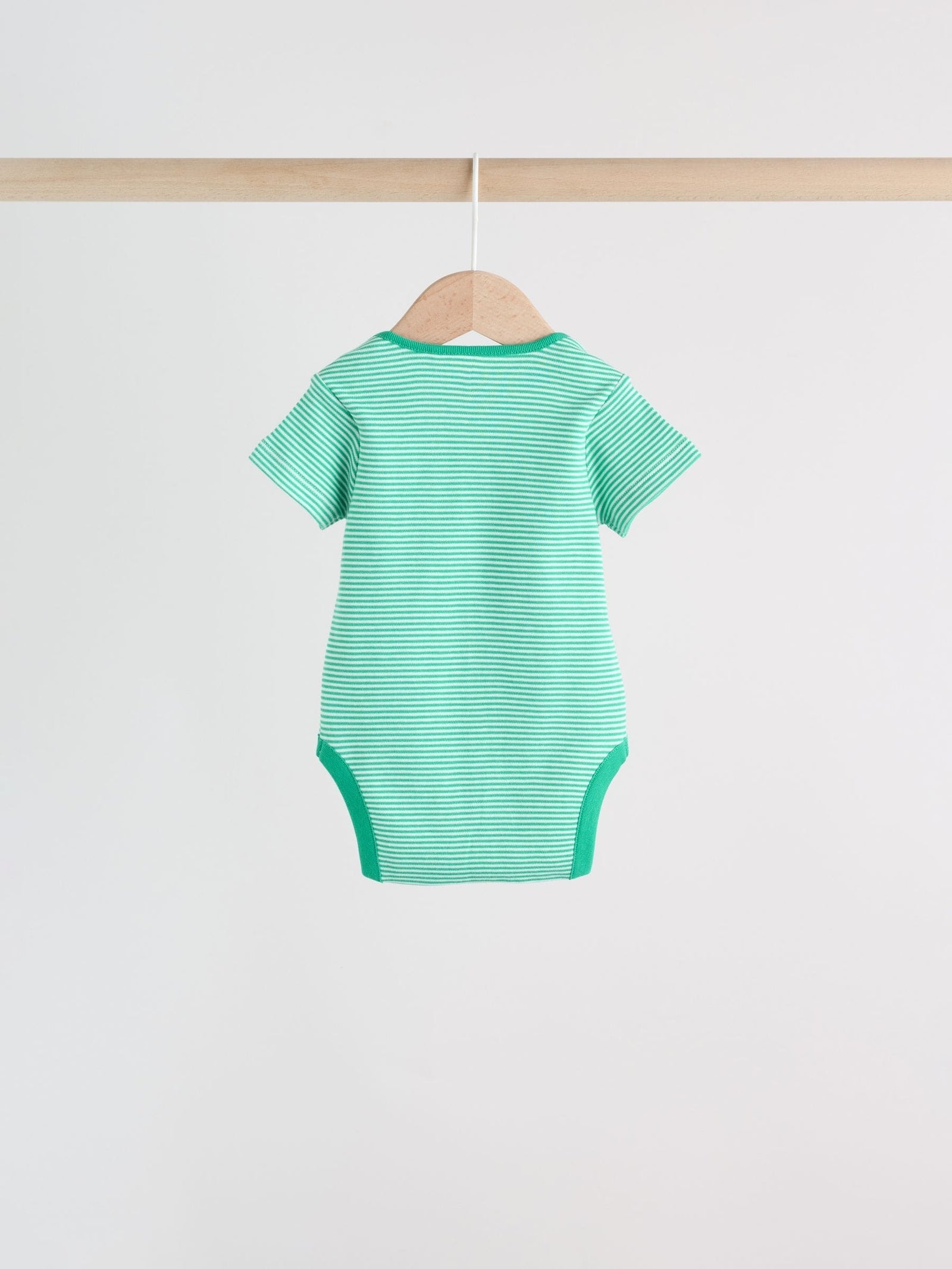 Green Farm 5 Pack Short Sleeve Baby Bodysuits