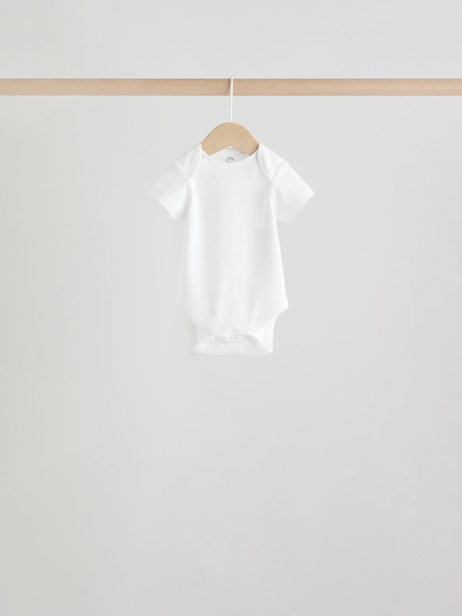 Green Short Sleeve Baby Bodysuits 5 Pack