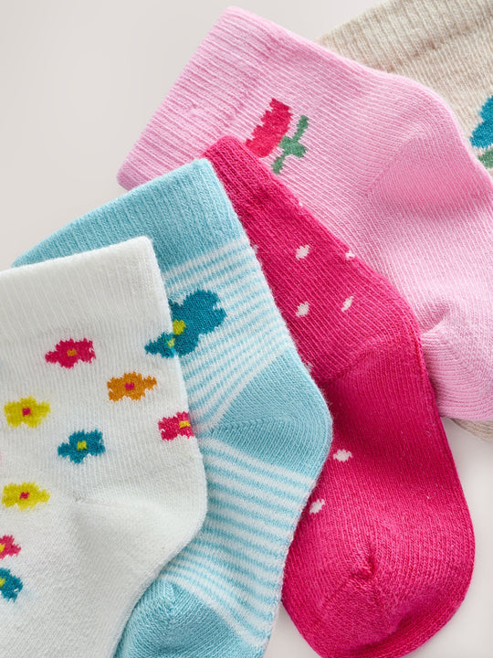 Multi Baby Socks 5 Pack