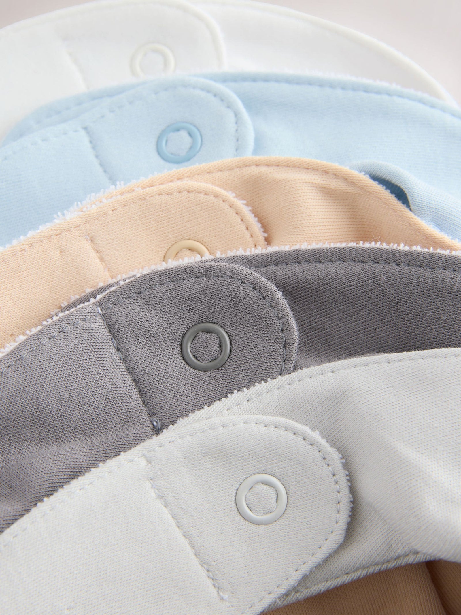 Blue Milk Club Baby Bibs 5 Pack