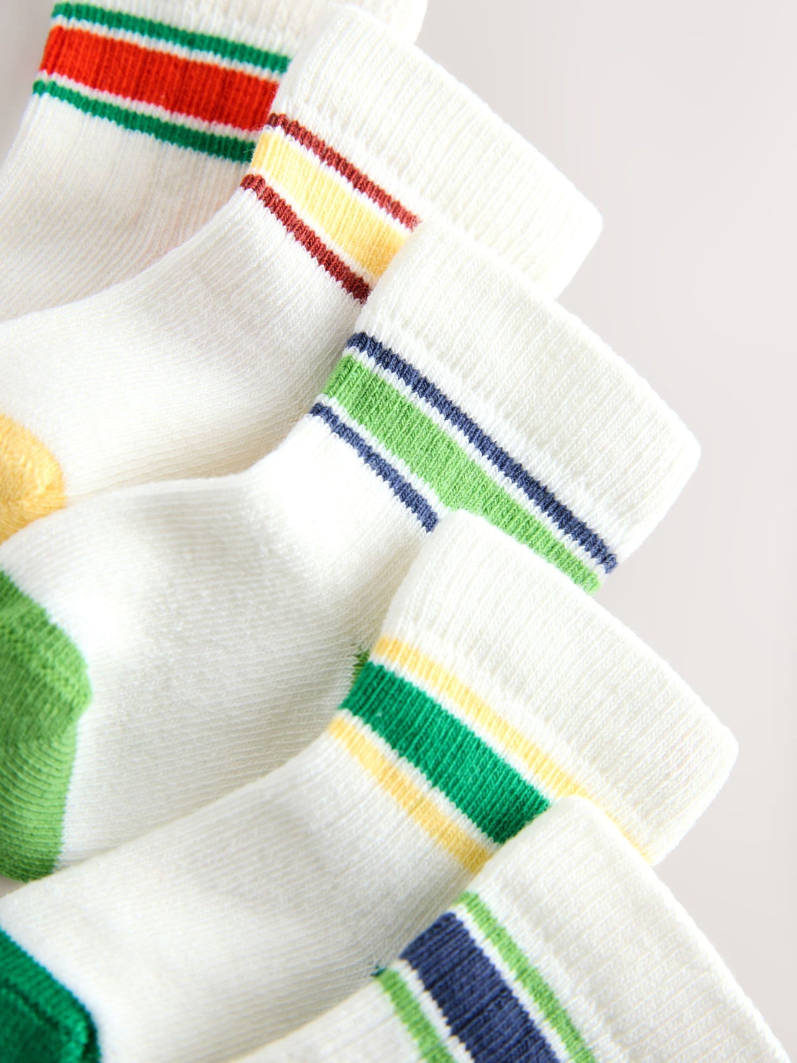 White Baby Socks 5 Pack