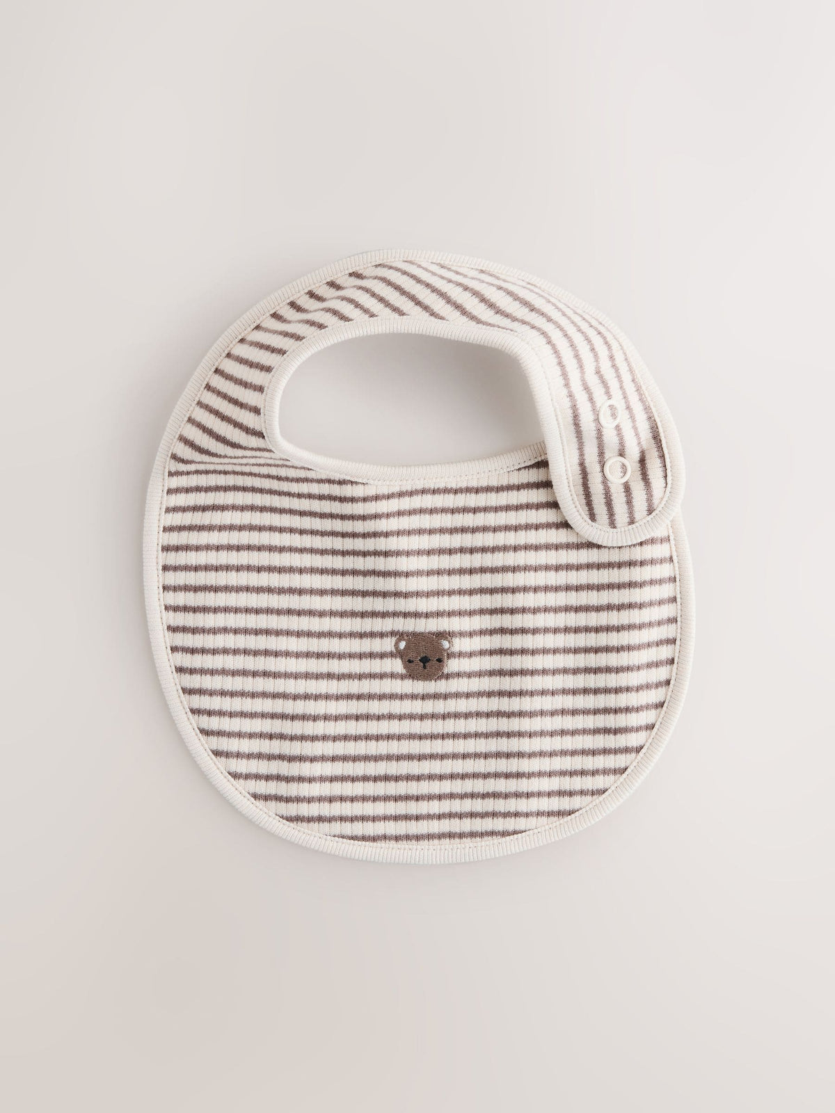 Brown Bibs 5 Pack