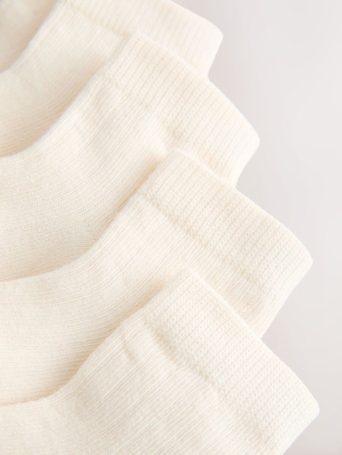 Cream Baby Socks 5 Pack