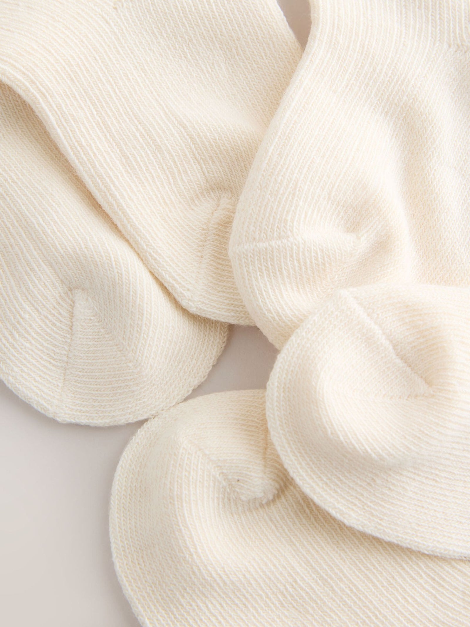 Cream Baby Socks 5 Pack