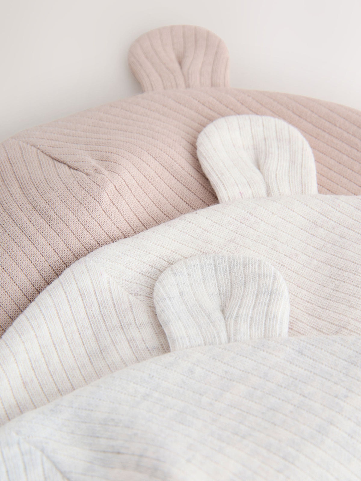 Neutral Baby Beanies 3 Pack (0-12mths)