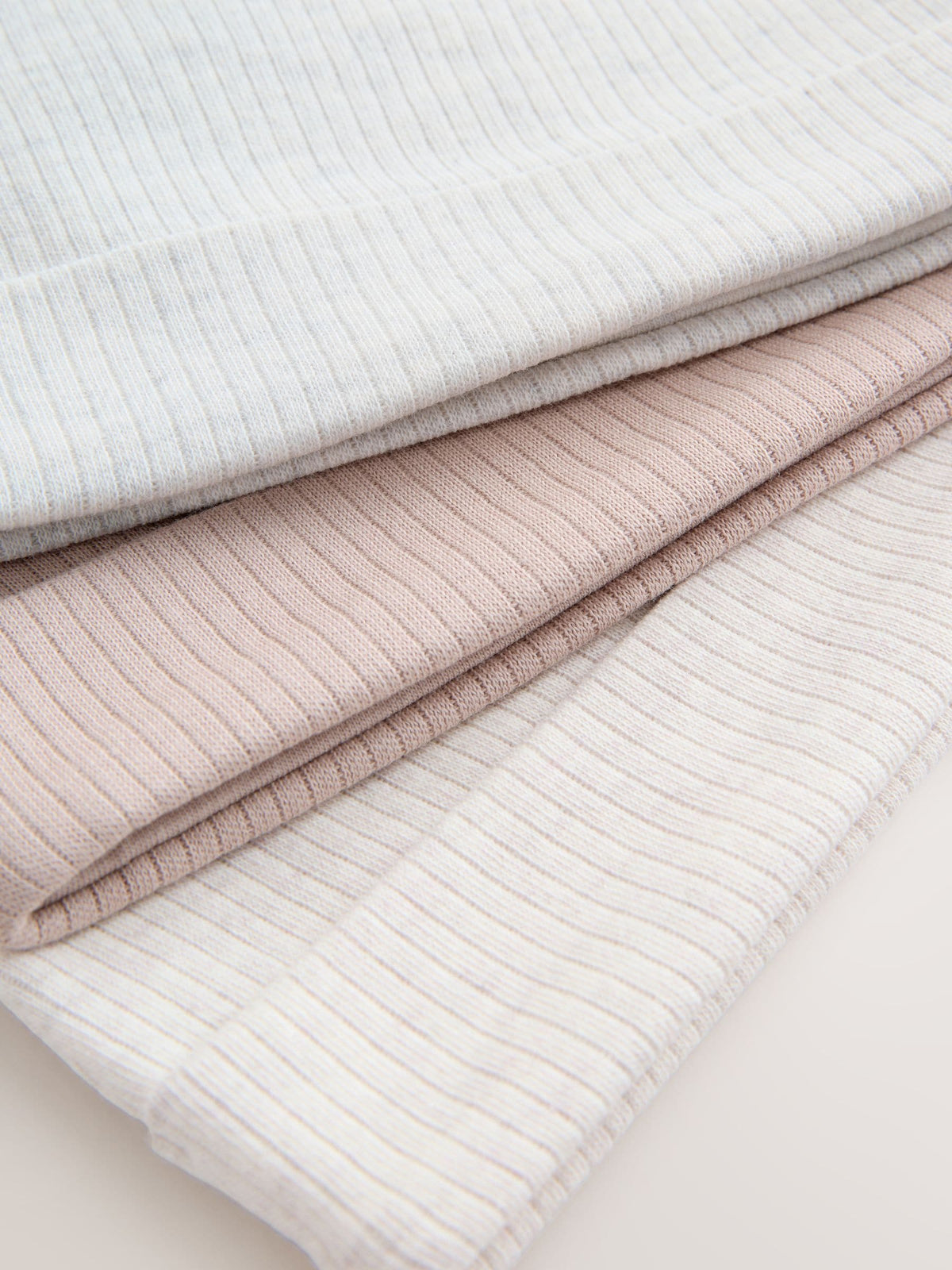 Neutral Baby Beanies 3 Pack (0-12mths)