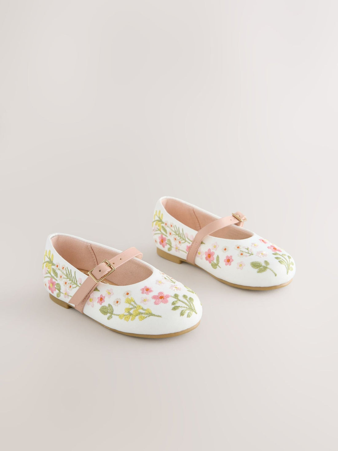 Multi Embroidered Occasion Mary Jane Shoes
