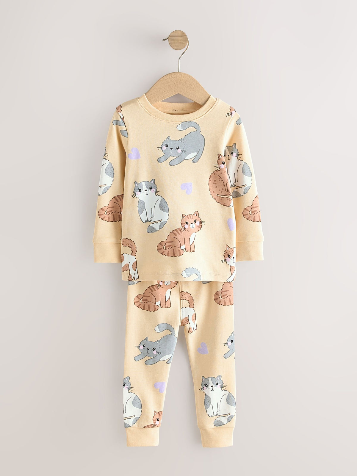 Yellow/Blue Snuggle Pyjamas 3 Pack (9mths-12yrs)