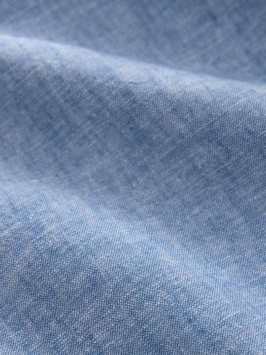 Blue/Ecru Linen Trousers 2 Pack (3mths-7yrs)