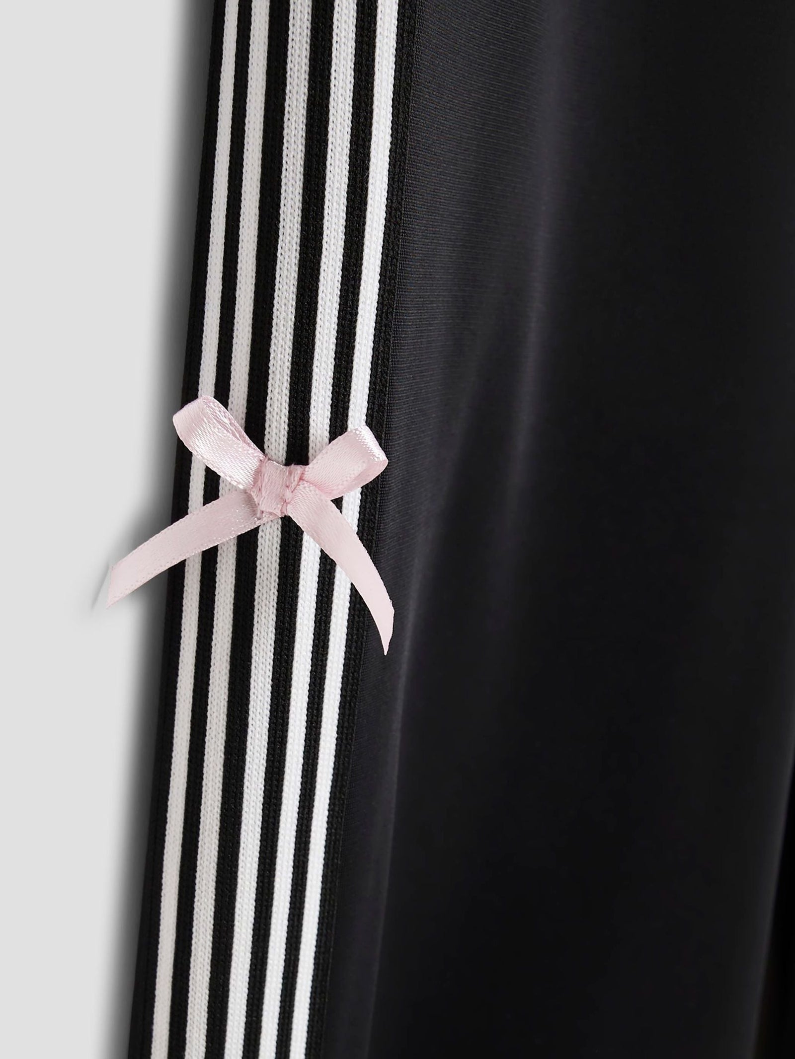 River Island Black Bow Tracksuit Set