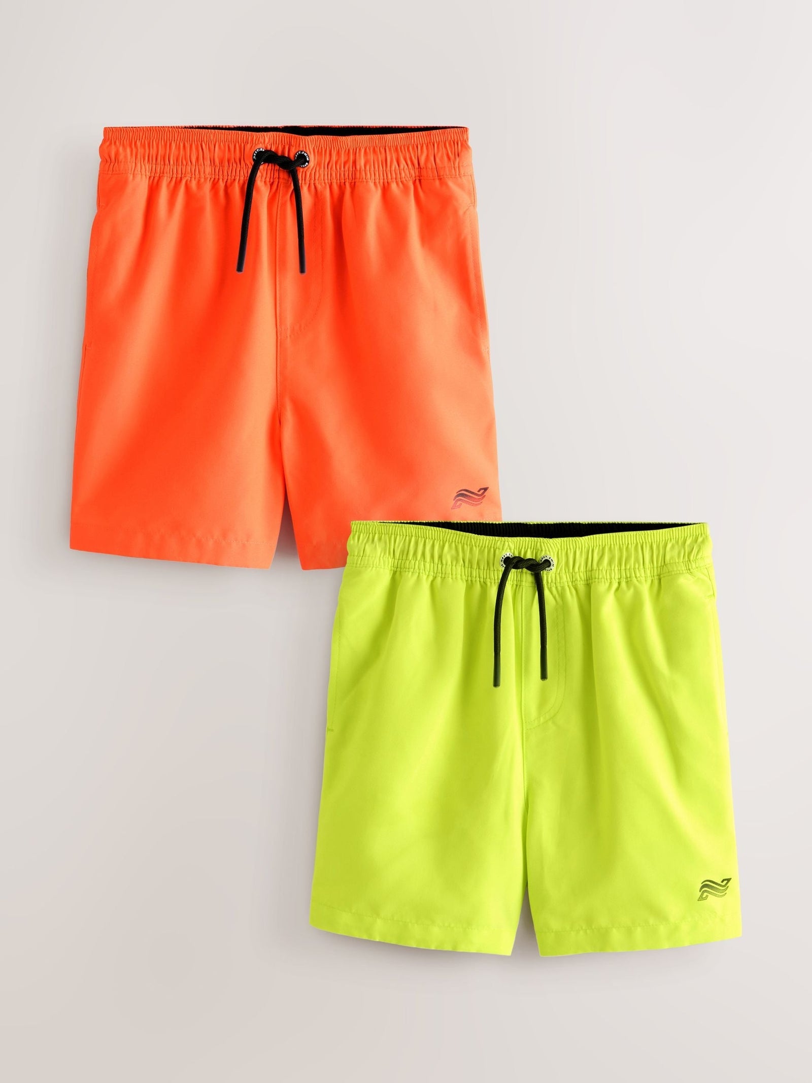 Orange and Yellow Swim Shorts 2 Pack (1.5-16yrs)