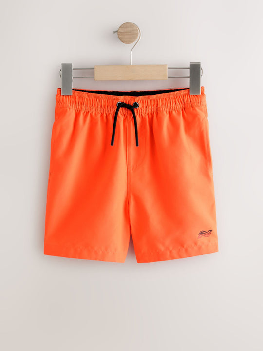 Orange and Yellow Swim Shorts 2 Pack (1.5-16yrs)