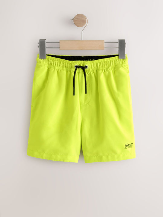 Orange and Yellow Swim Shorts 2 Pack (1.5-16yrs)