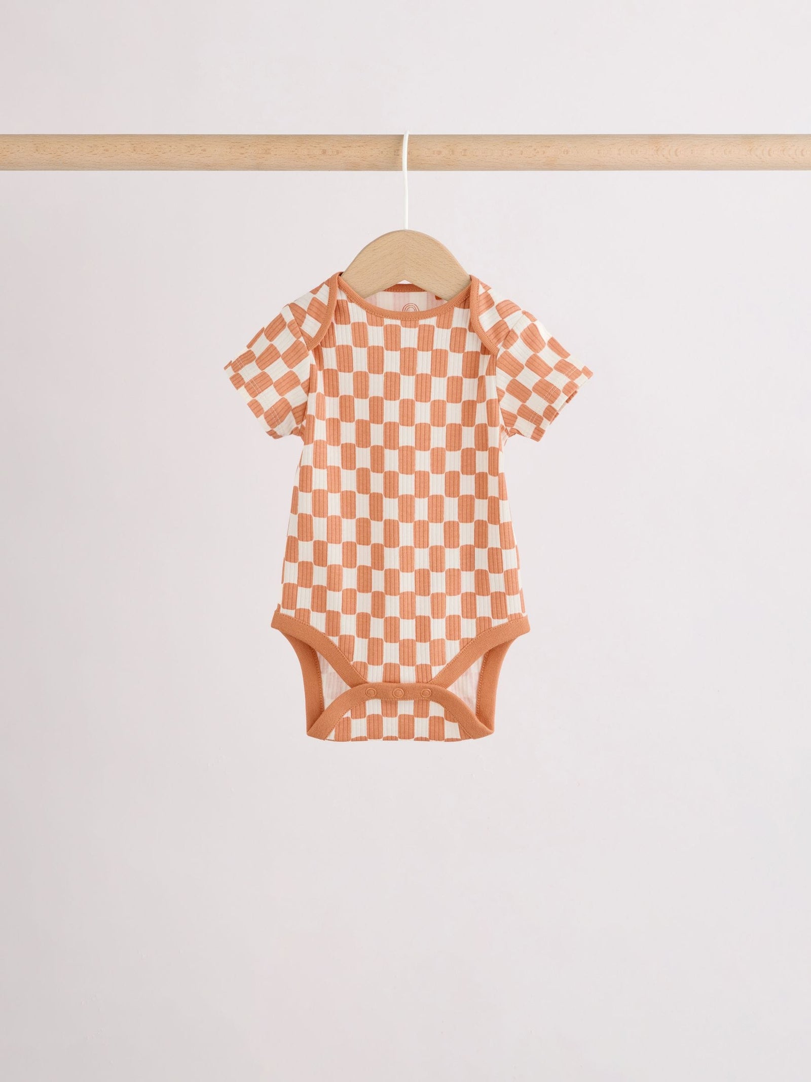Multi Short Sleeve Baby Bodysuits 5 Pack