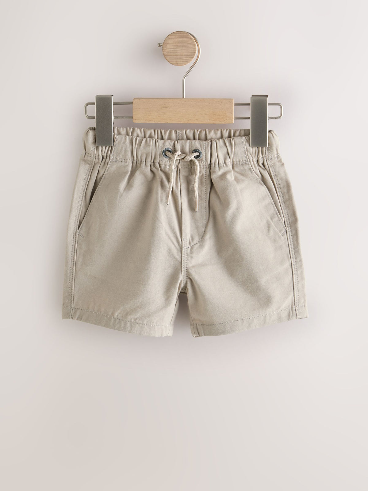 Navy/Stone/Chambray Blue Pull On Shorts 3 Pack (3mths-7yrs)