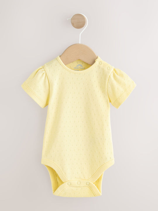 Denim Blue Daisy Dungaree and Bodysuit Baby 2 Piece Set (0mths-3yrs)