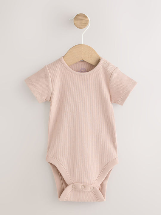 Purple Floral Baby Jersey Dungarees and Bodysuits Set 2 Piece (0mths-3yrs)