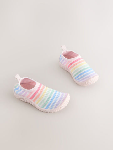 Multi Stripe Swim Socks