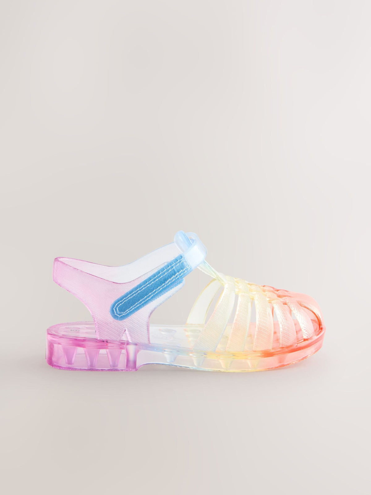 Multi Rainbow Jelly Sandals