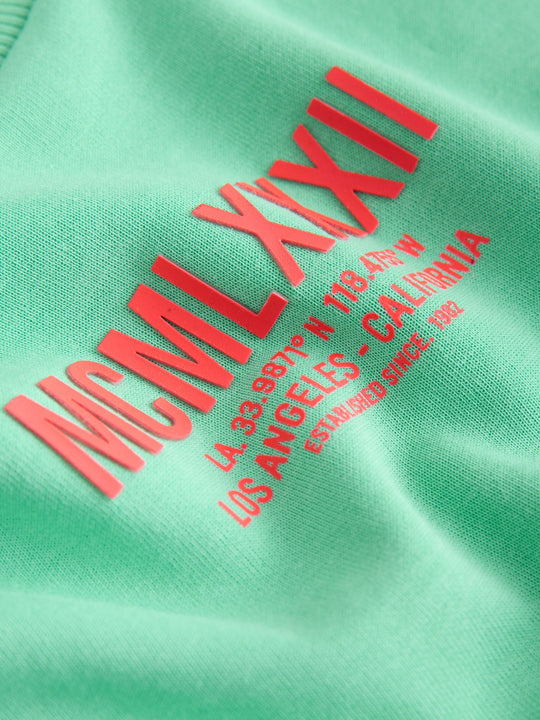 Bright Green Graphic Heavyweight Short Sleeve T-Shirt (3-16yrs)