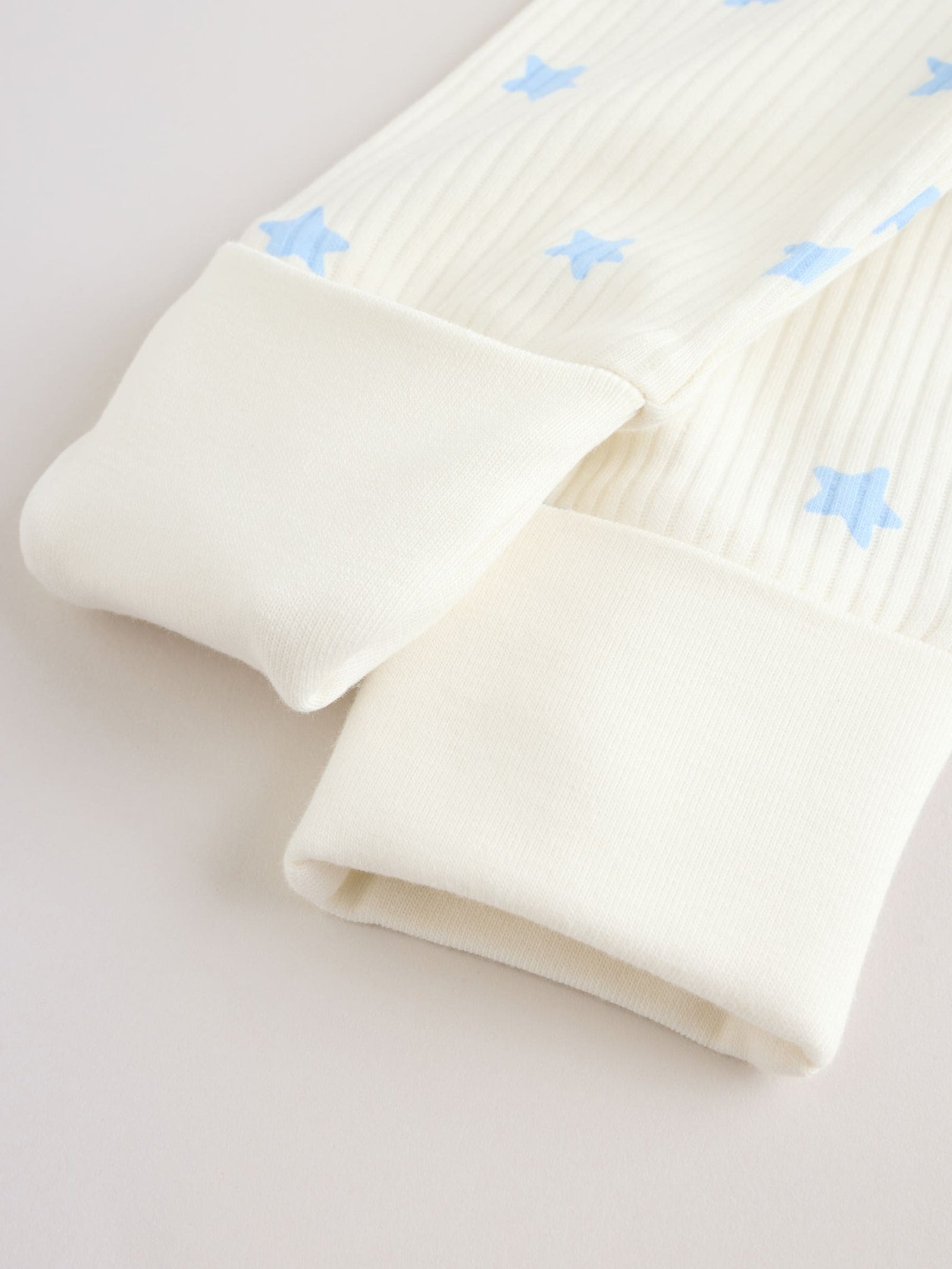 Blue/Green Star Way Zip Baby Sleepsuits 3 Pack (0mths-3yrs)