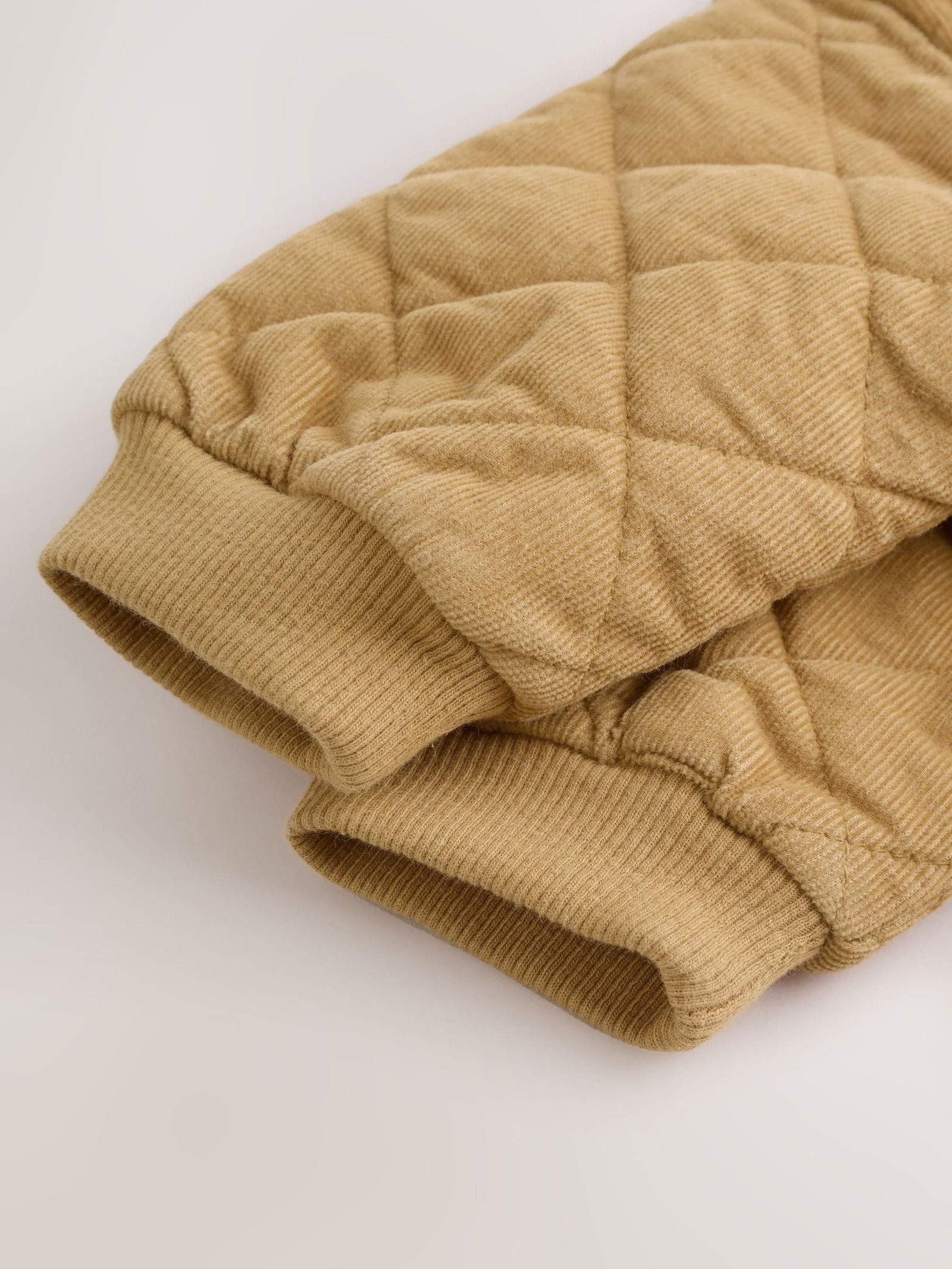 Yellow Cord Quilted Baby Jacket (0mths-2yrs)