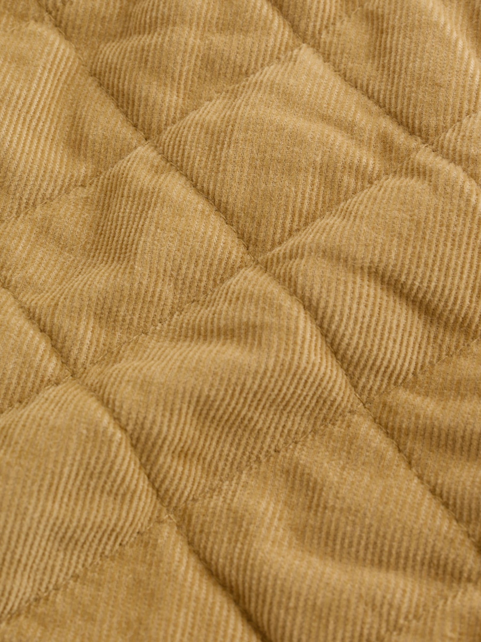 Yellow Cord Quilted Baby Jacket (0mths-2yrs)