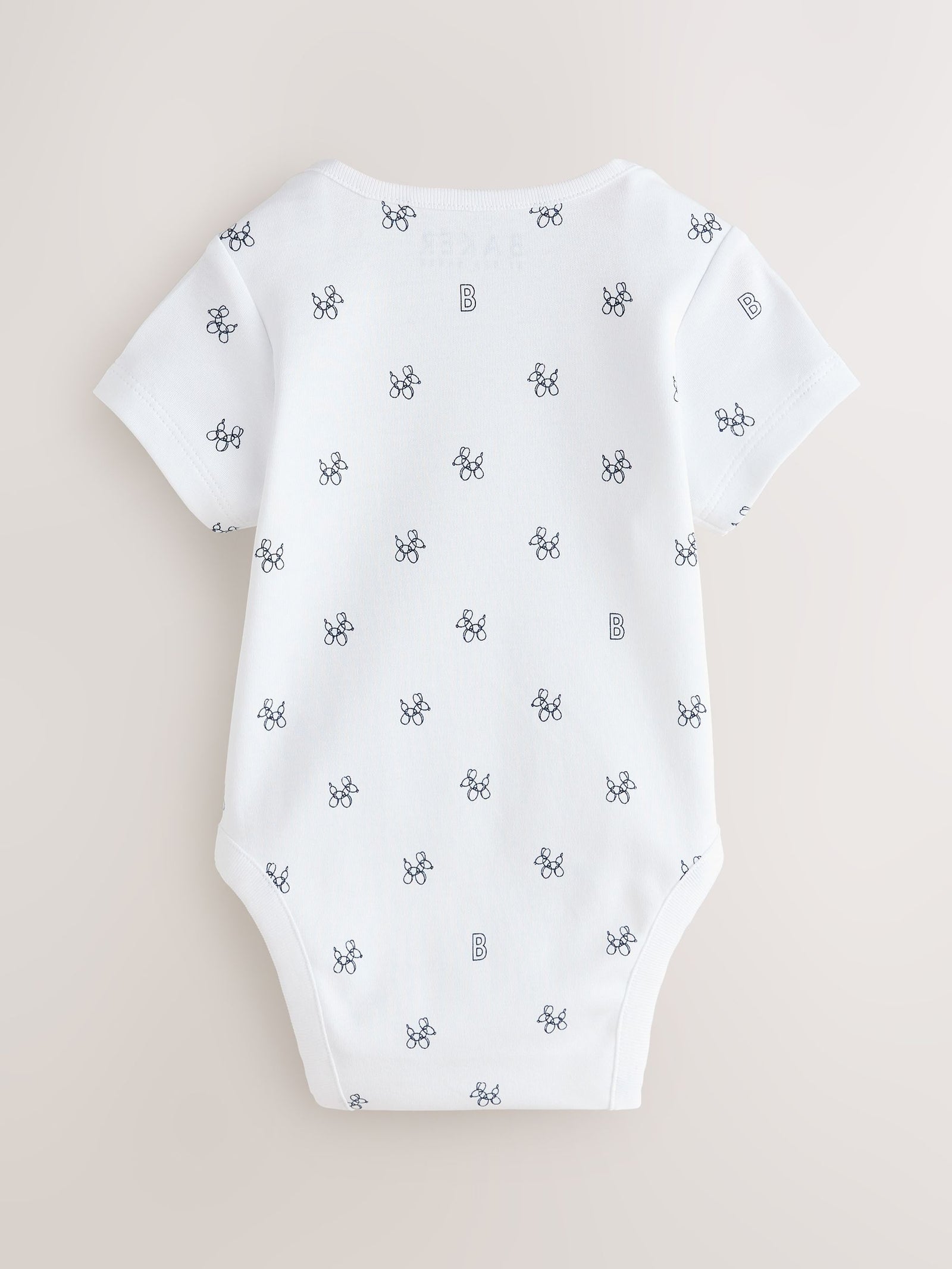 Baker by Ted Baker Blue 3 Pack Short Sleeve Bodysuits