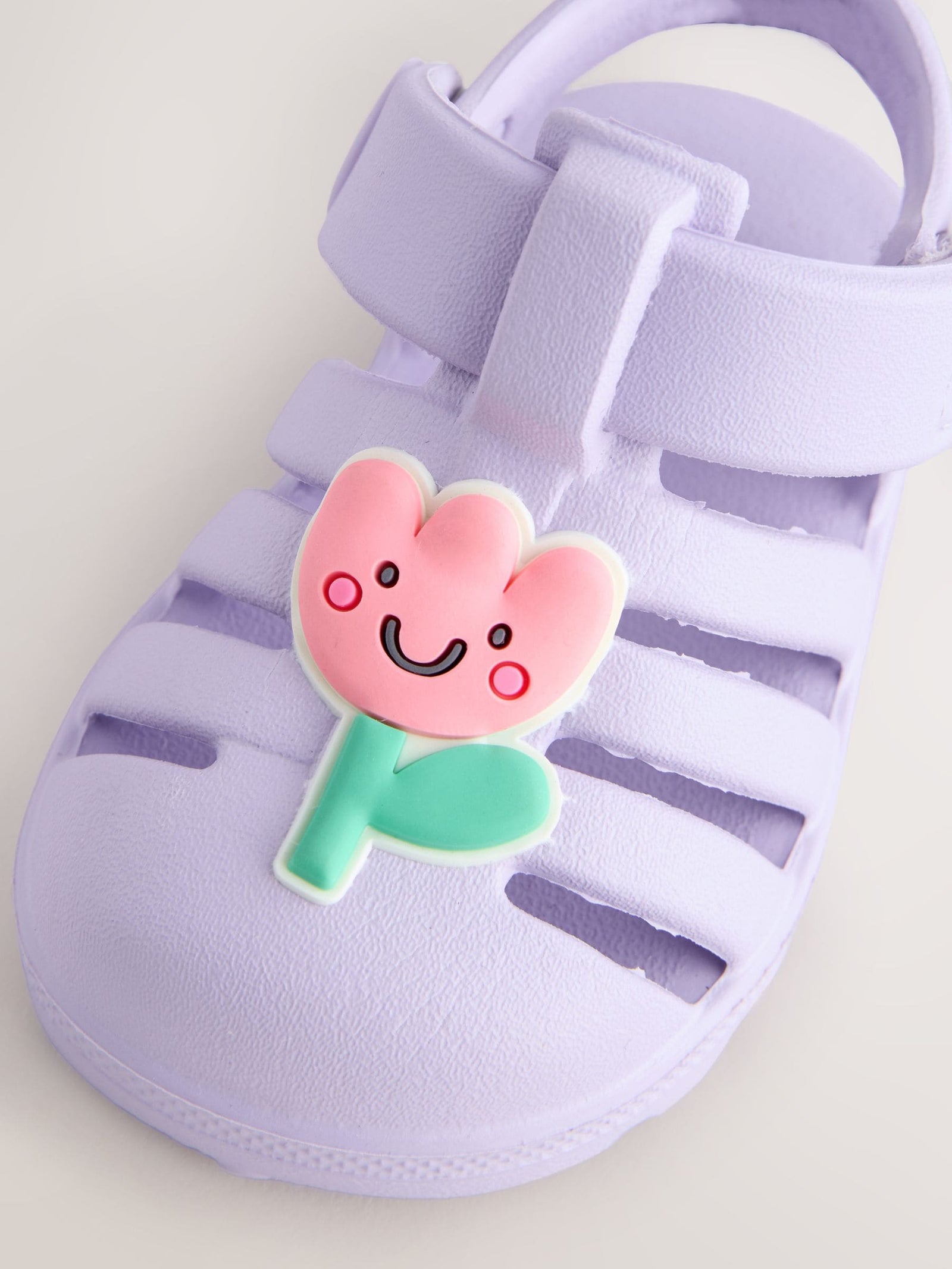 Lilac Purple Character EVA Fisherman Sandals (0-24mths)
