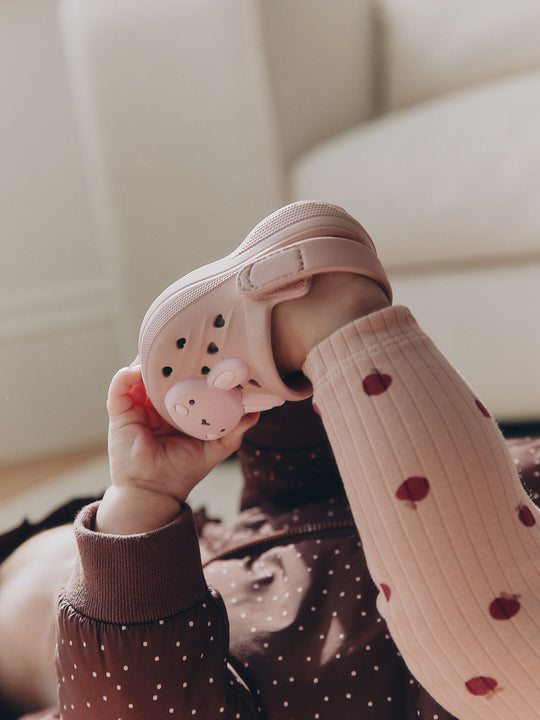 Neutral Bunny Character Baby EVA Clogs (0-24mths)