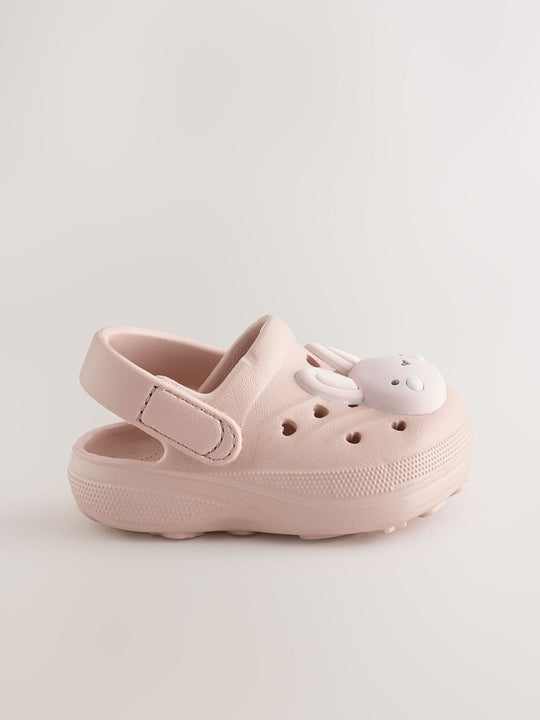 Neutral Bunny Character Baby EVA Clogs (0-24mths)