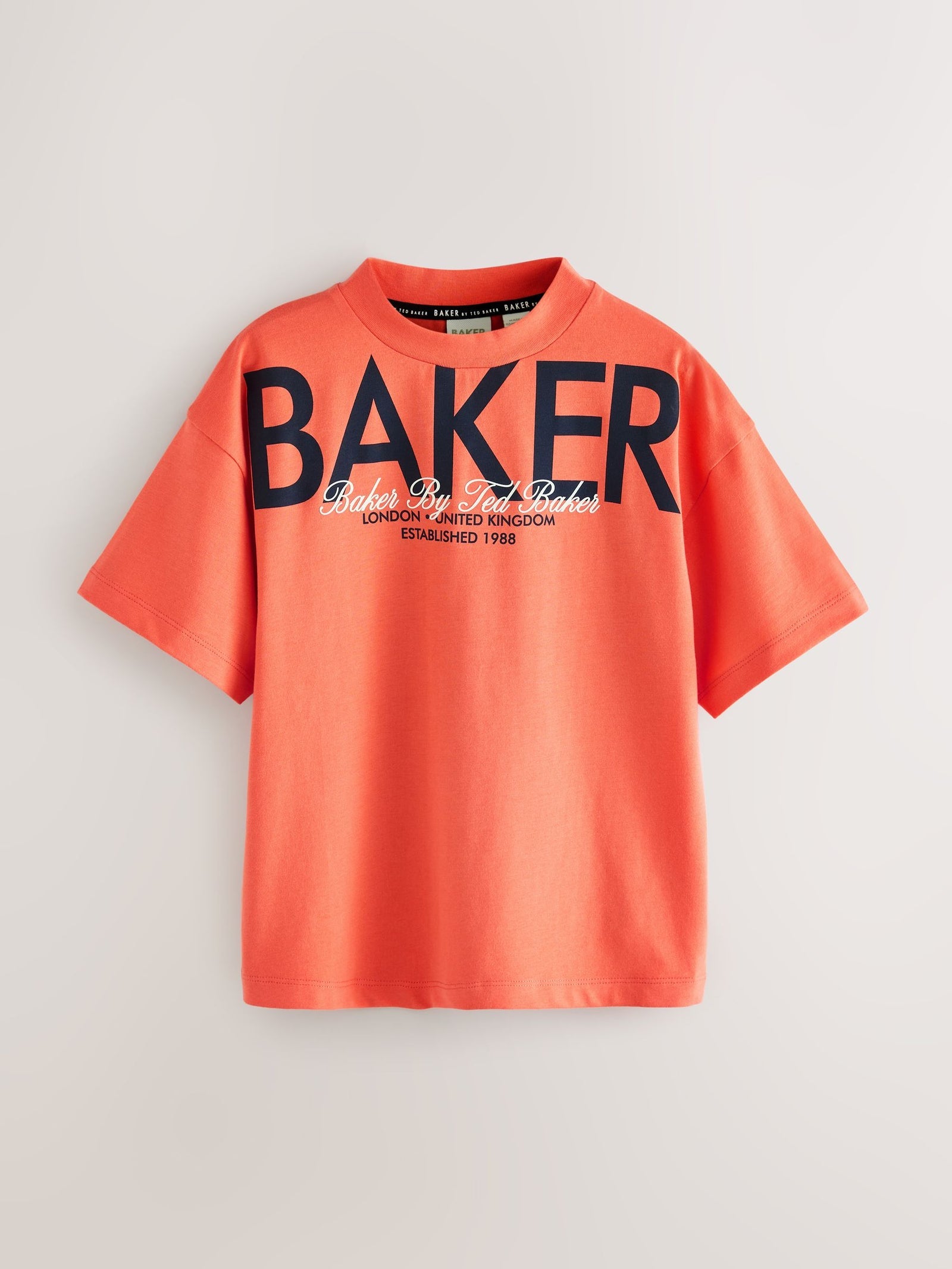 Baker by Ted Baker Oversized Graphic T-Shirt