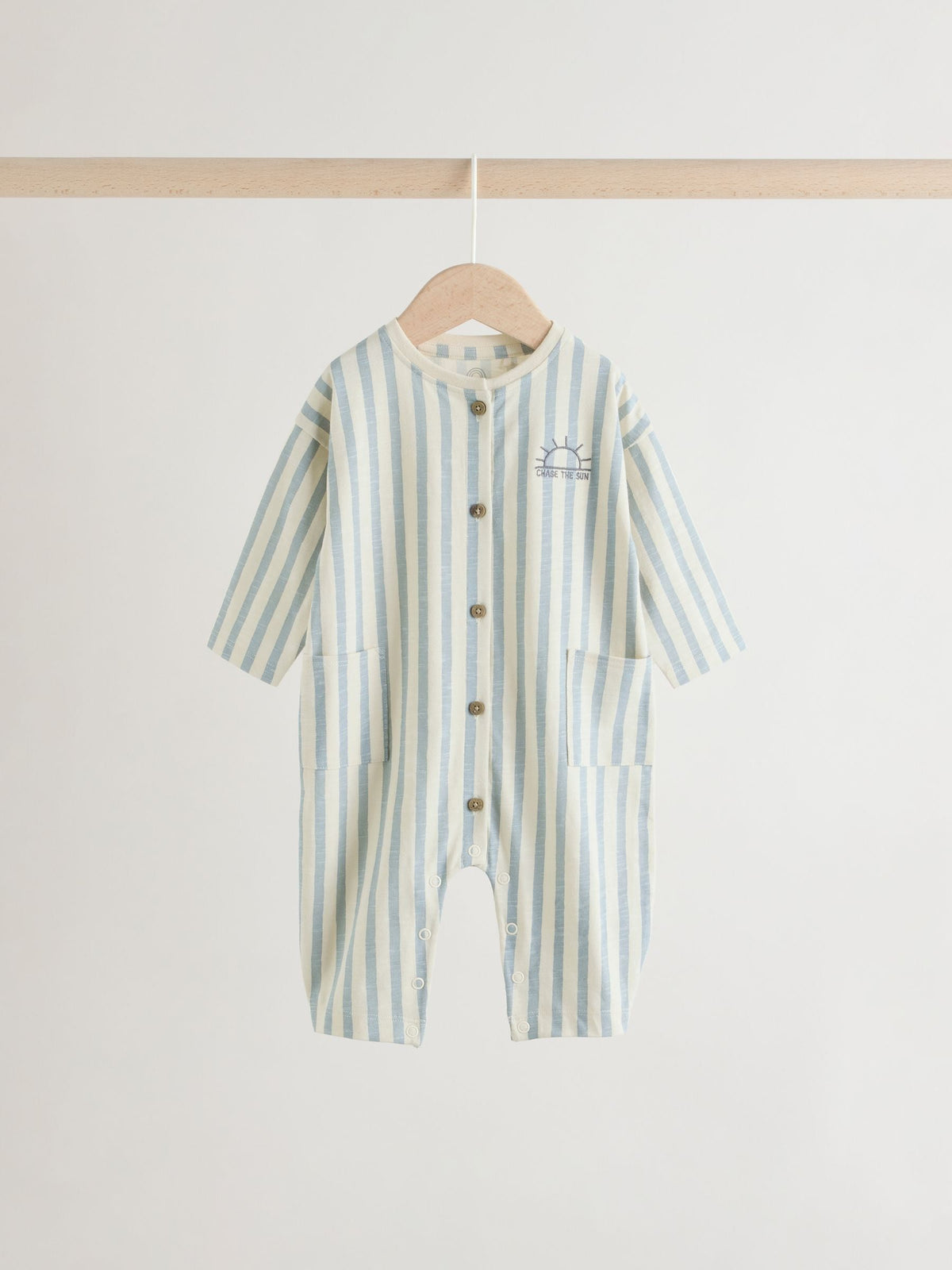 Grey Scandi Cactus Baby Rompers 3 Pack