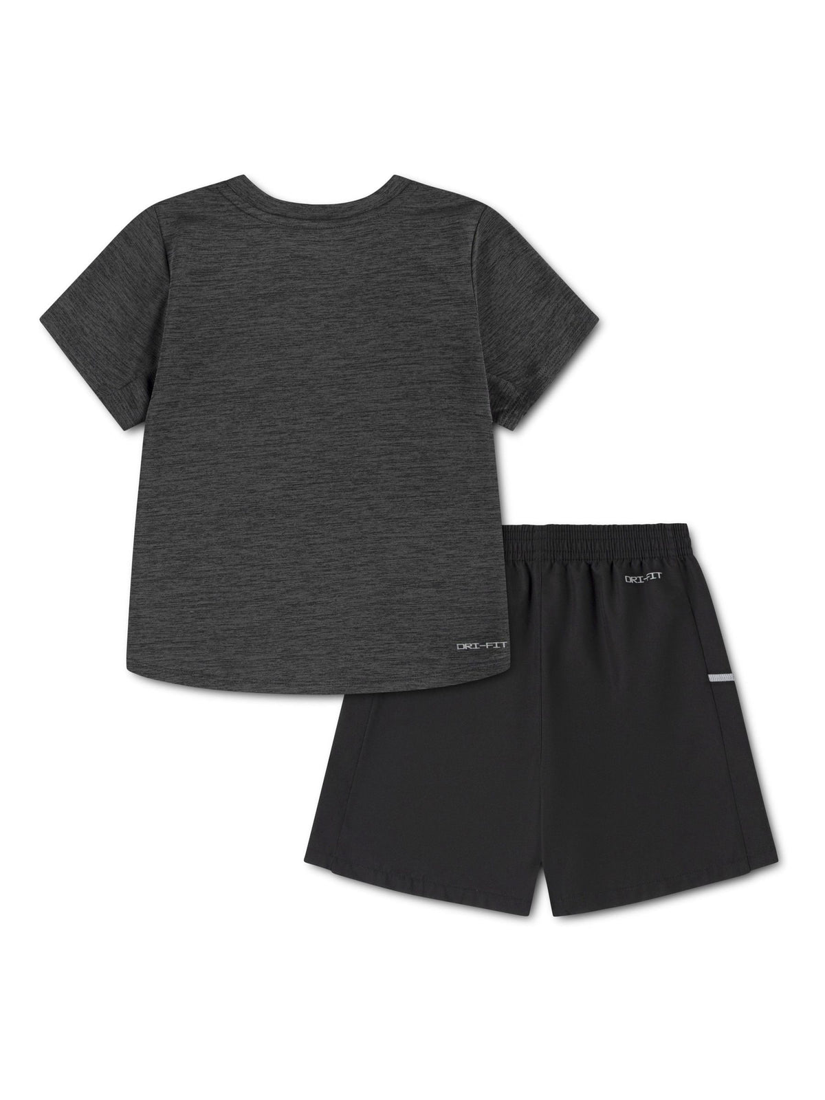 Nike Black Little Kids DriFIT T-Shirt and Shorts Set