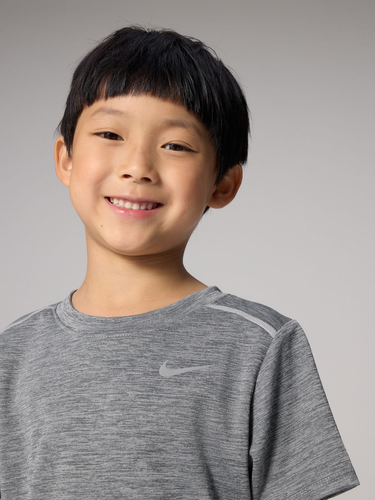Nike Grey Little Kids DriFIT T-Shirt and Shorts Set