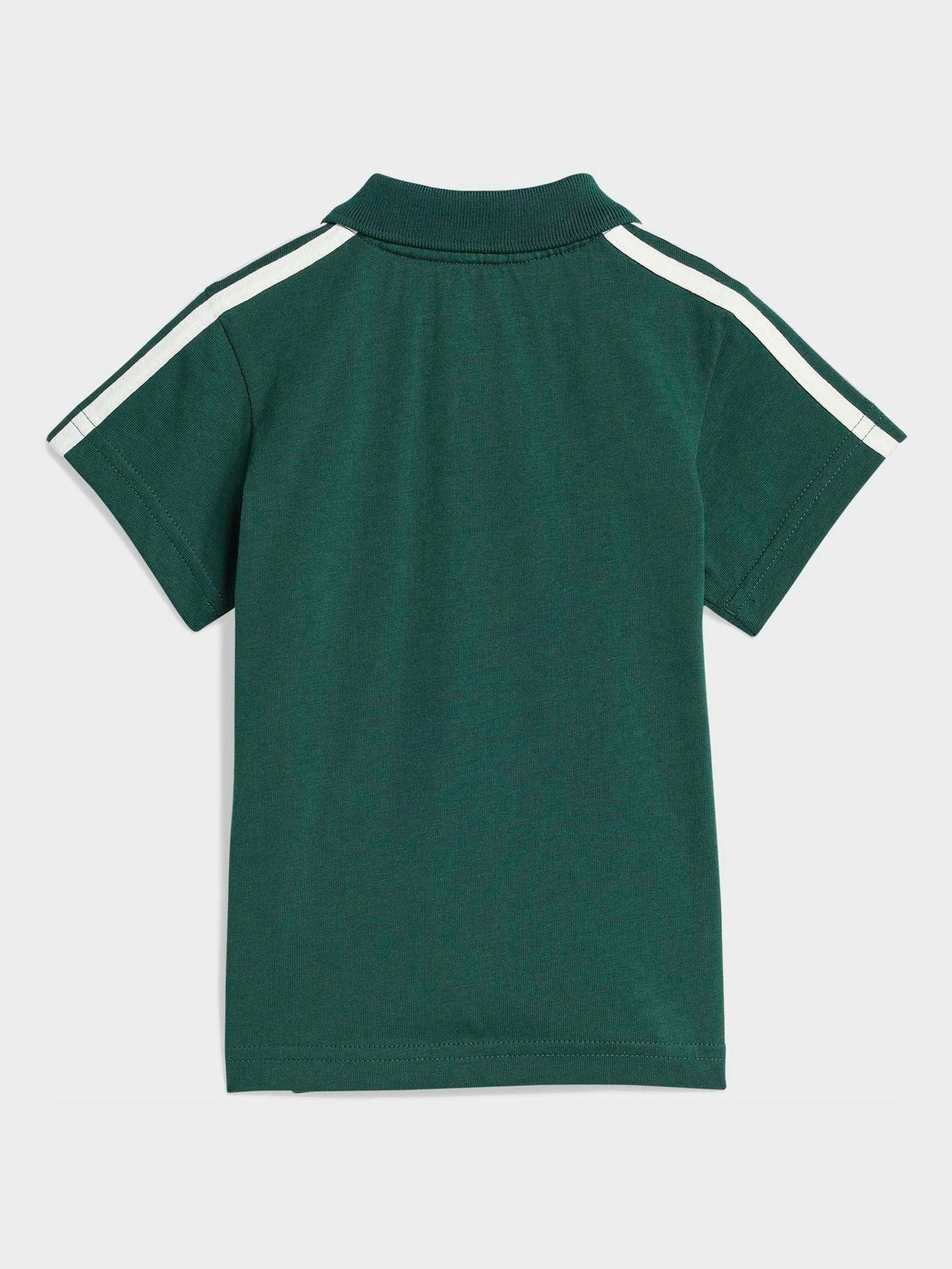 adidas Originals Green Knit Polo and Shorts Infant Set