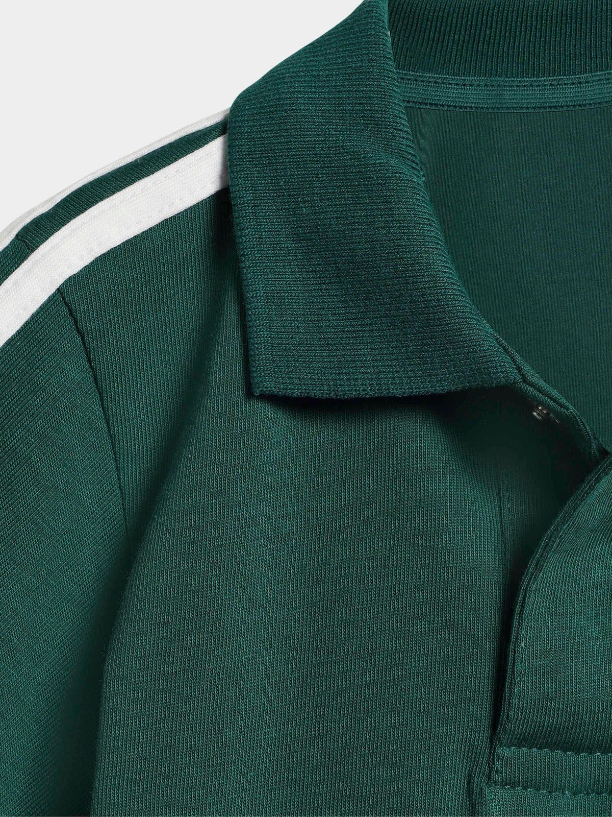 adidas Originals Green Knit Polo and Shorts Infant Set