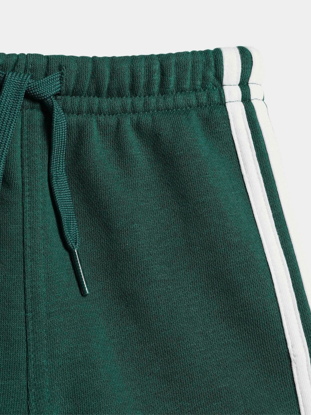 adidas Originals Green Knit Polo and Shorts Infant Set