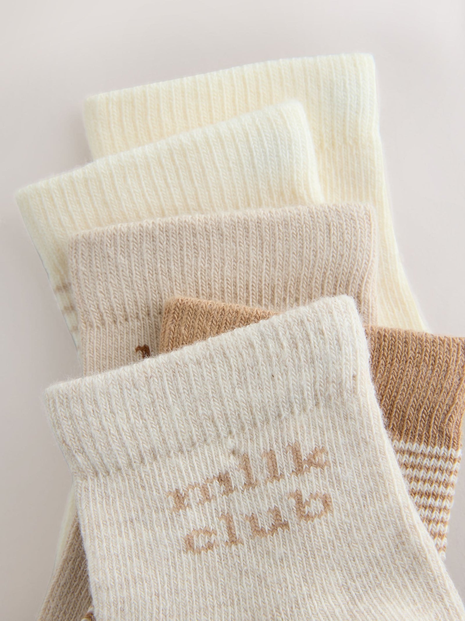 Neutral Baby Socks 5 Pack