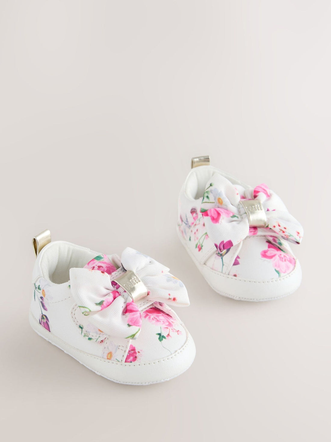 Baker by Ted Baker Baby Girls Organza Bow Padders Trainers