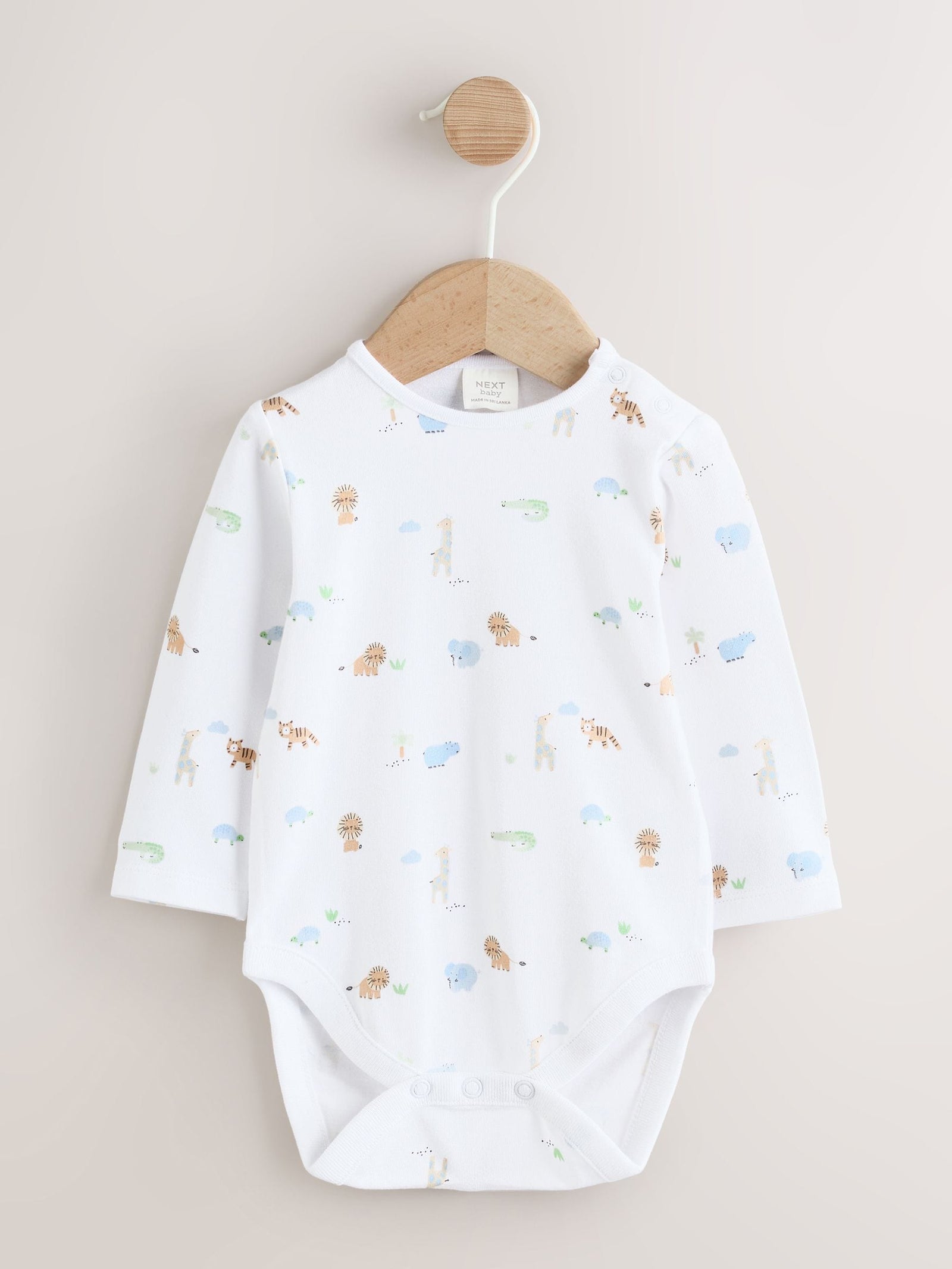 Green Safari Animal Baby Twill Dungarees and Bodysuit Set (0mths-2yrs)