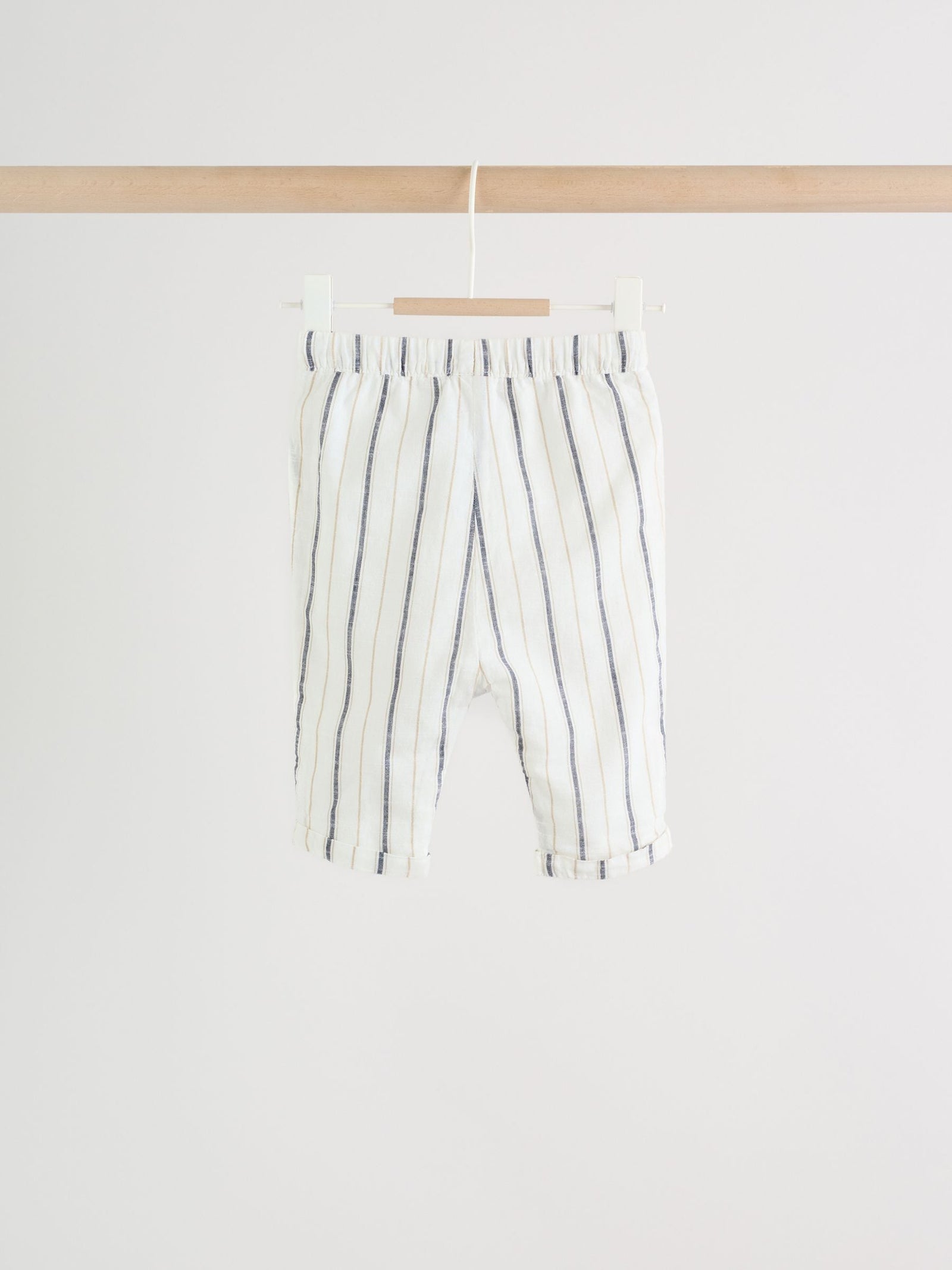 Neutral Stripe Sweat Top and Trousers Baby Set (0mths-2yrs)