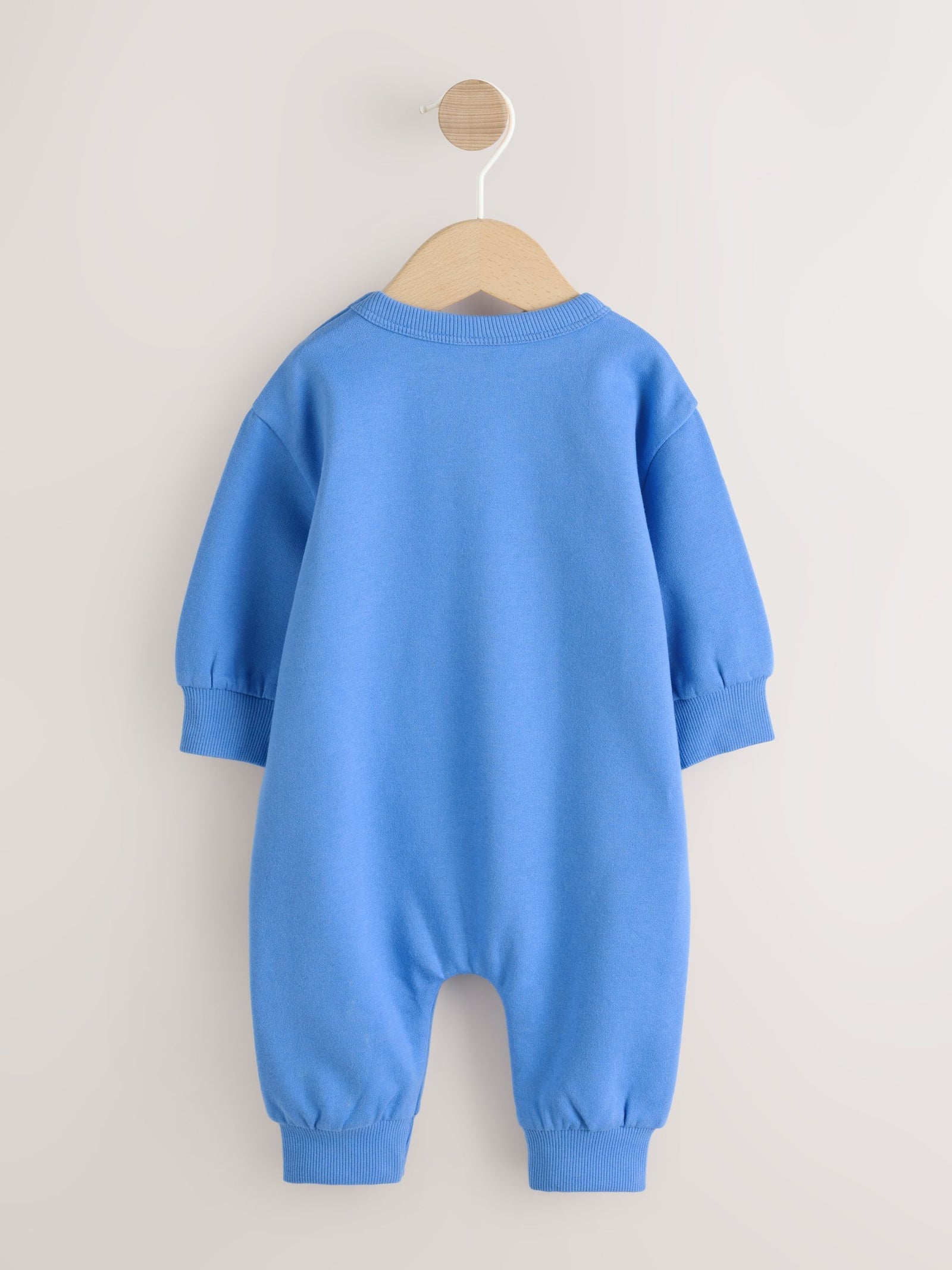 Cobalt Blue Baby Sweat Romper (0mths-3yrs)