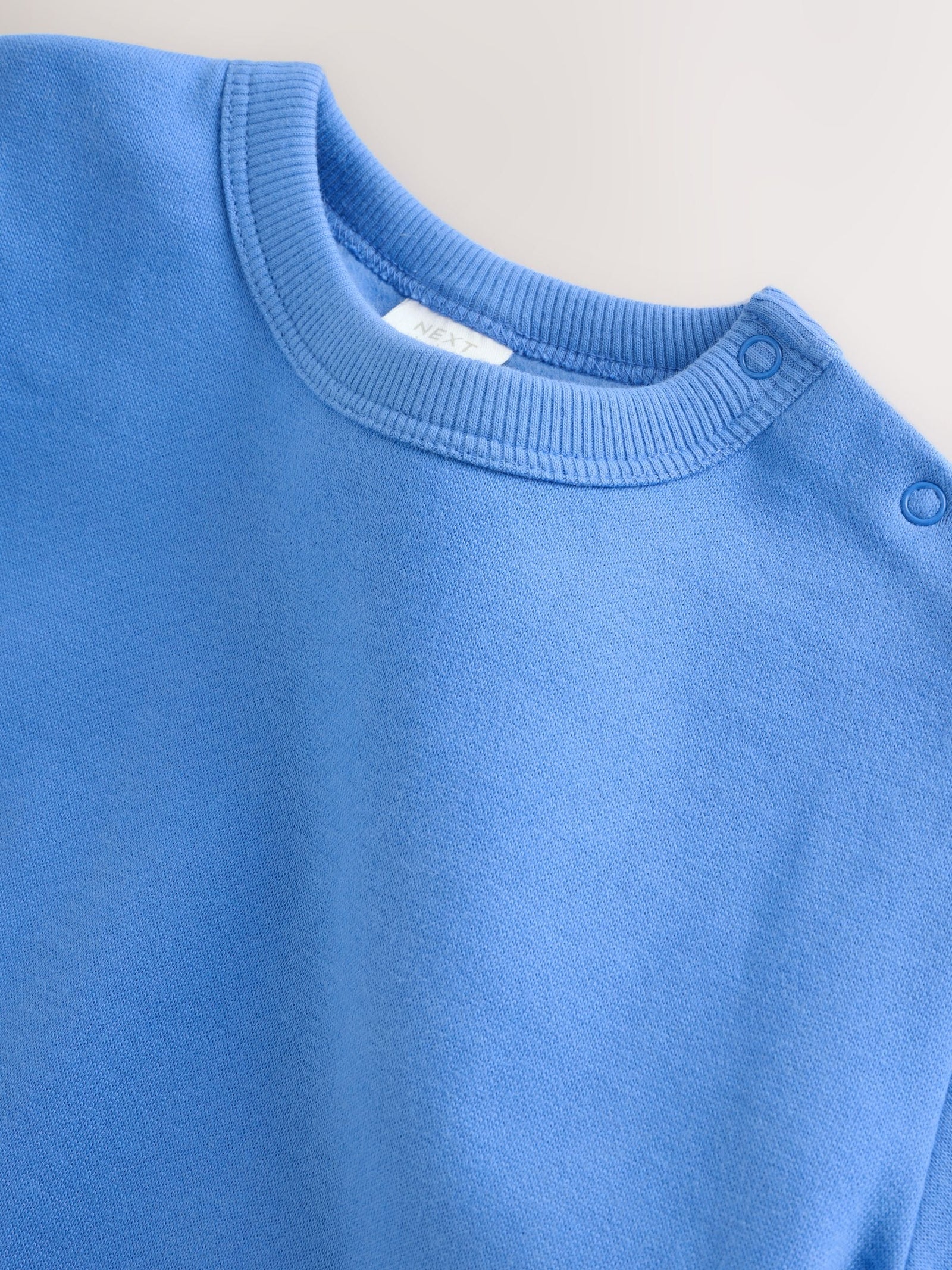 Cobalt Blue Baby Sweat Romper (0mths-3yrs)