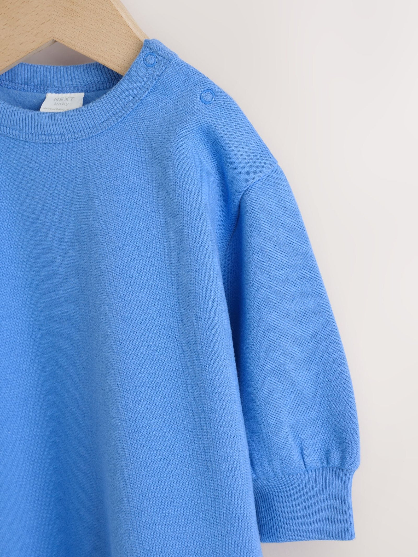 Cobalt Blue Baby Sweat Romper (0mths-3yrs)