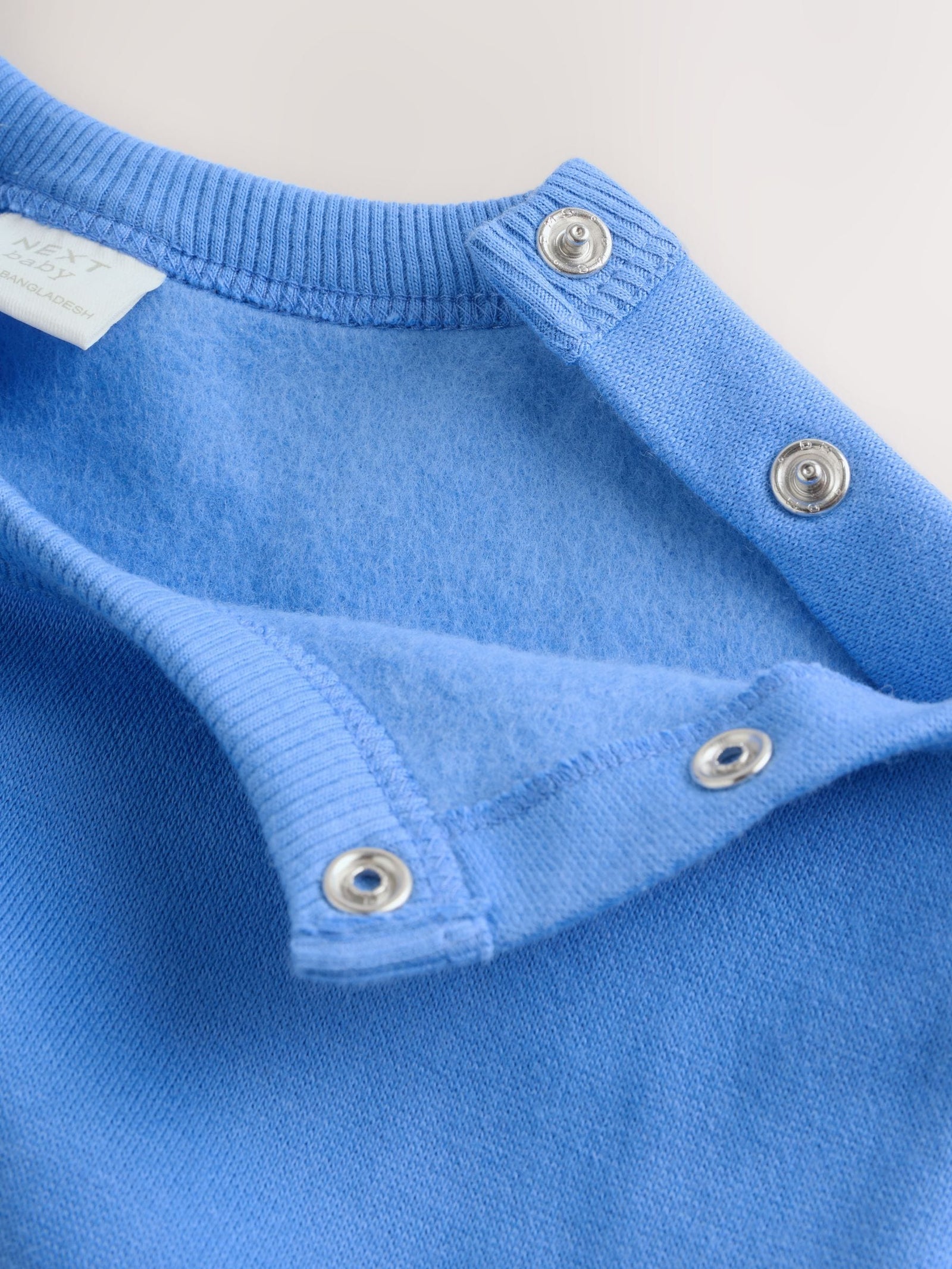 Cobalt Blue Baby Sweat Romper (0mths-3yrs)